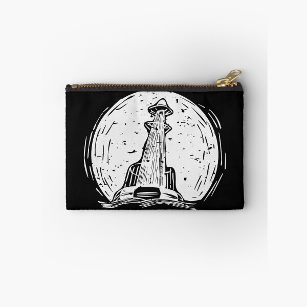 Item preview, UFO Abduction Full Moon Vintage Alien Hand Drawn Illustration designed and sold by DERA RAY.