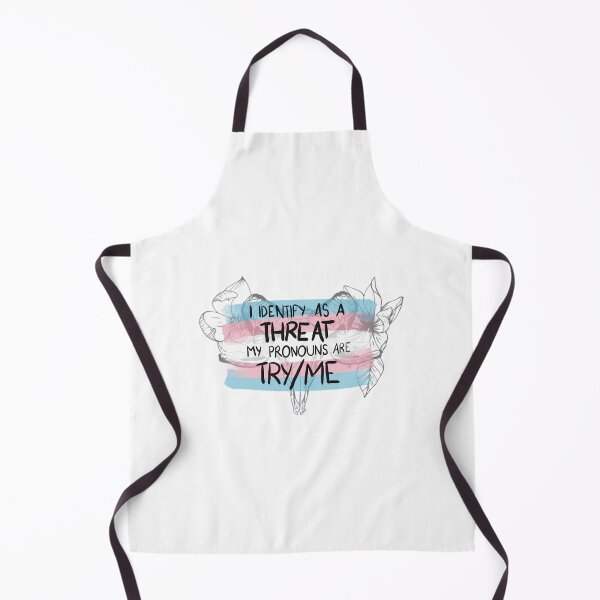 Item preview, I Identify As A Threat My Pronouns Are Tryme Trans Pride designed and sold by parkid-sd.