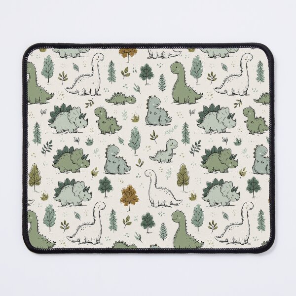 Item preview, Happy Dinosaurs Aesthetic Pattern Print Design for fabrics designed and sold by Just4Sinners.