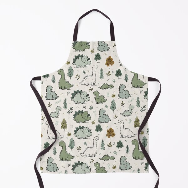 Item preview, Happy Dinosaurs Aesthetic Pattern Print Design for fabrics designed and sold by Just4Sinners.