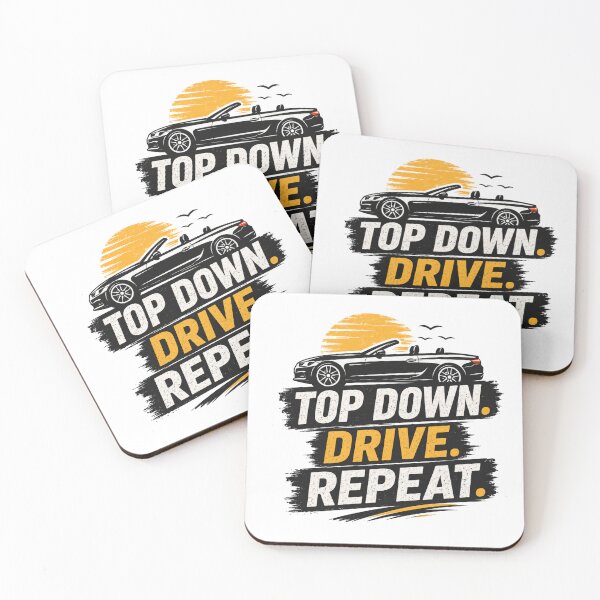 Item preview, Top Down Drive Repeat Convertible Car designed and sold by CozyRetirementGifts.