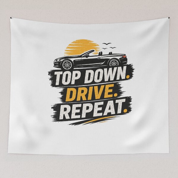 Item preview, Top Down Drive Repeat Convertible Car designed and sold by CozyRetirementGifts.