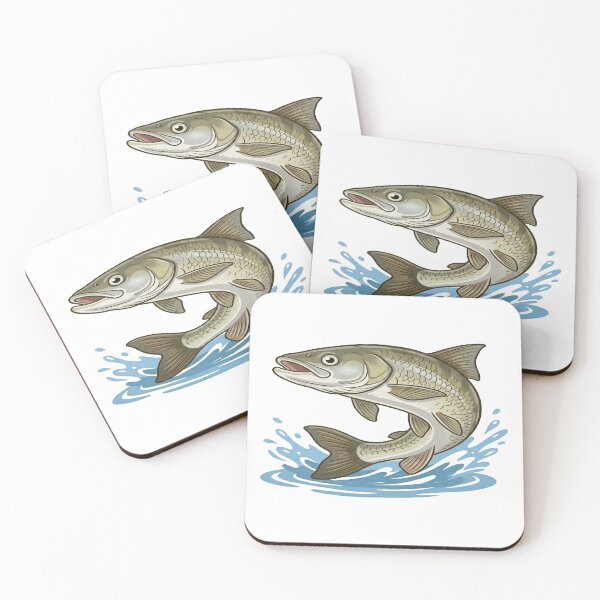 Item preview, Asp Fishing Classic Cartoon - Silver of the River Art designed and sold by ClaussShop.