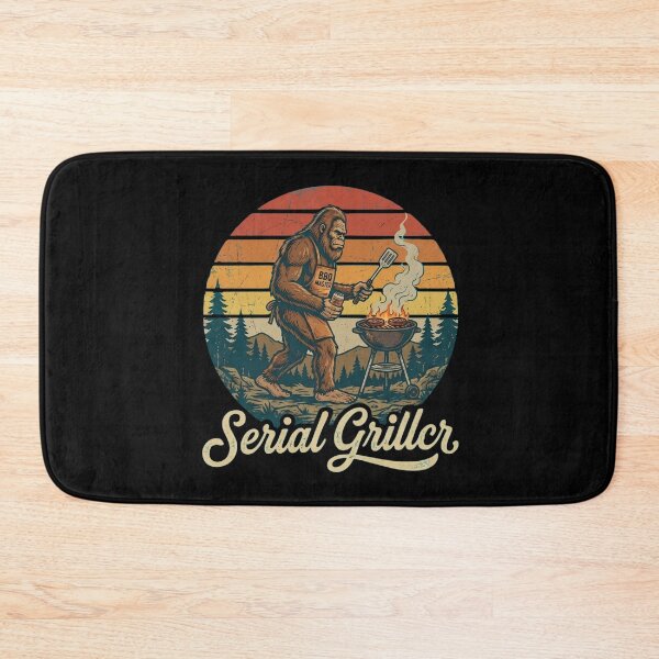 Item preview, Serial Griller - Bigfoot BBQ Grilling designed and sold by dudelinart.