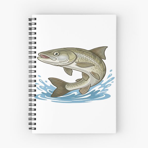 Item preview, Asp Fishing Classic Cartoon - Silver of the River Art designed and sold by ClaussShop.