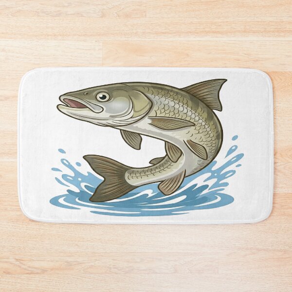 Item preview, Asp Fishing Classic Cartoon - Silver of the River Art designed and sold by ClaussShop.