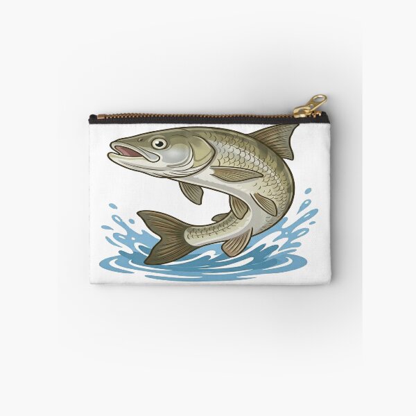 Item preview, Asp Fishing Classic Cartoon - Silver of the River Art designed and sold by ClaussShop.