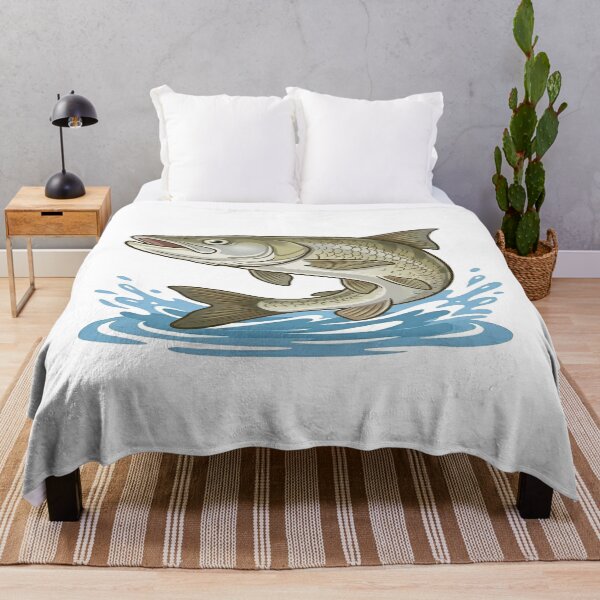 Item preview, Asp Fishing Classic Cartoon - Silver of the River Art designed and sold by ClaussShop.