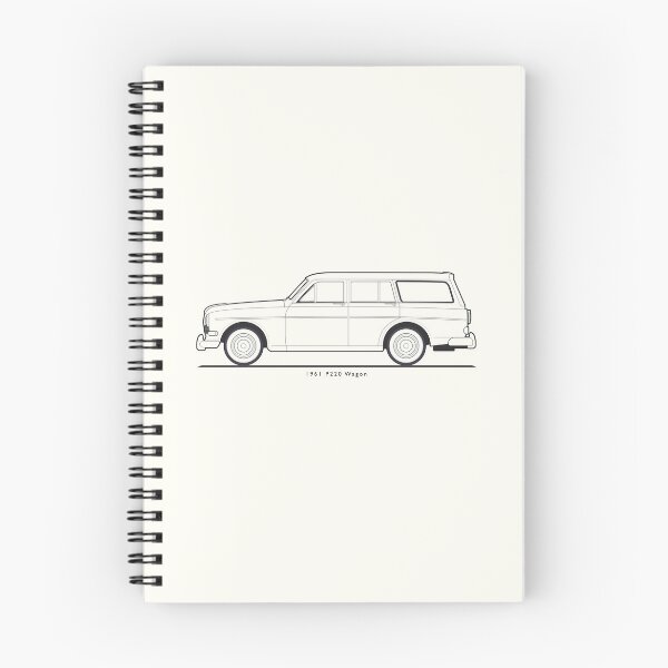Item preview, The Art of Wheels: Volvo P220 Amazon Wagon - Line Art designed and sold by anuaramir.