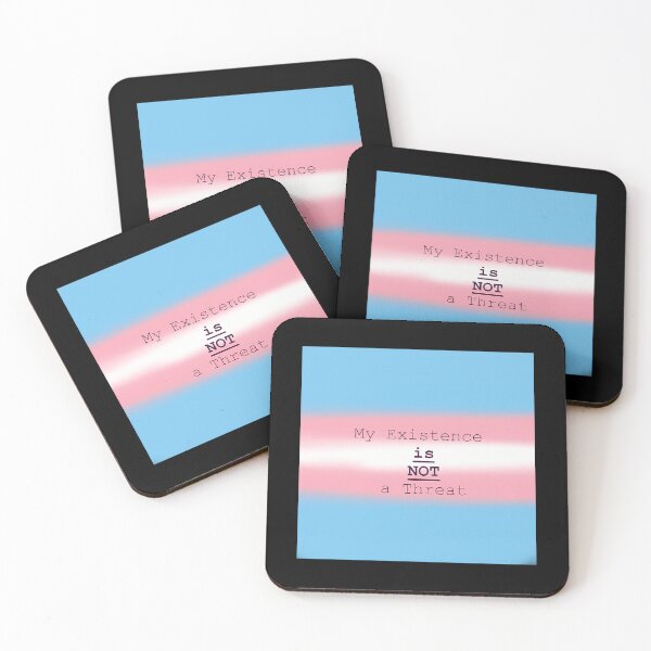 Item preview, My Existence Is Not A Threat Trans Pride designed and sold by parkid-sd.