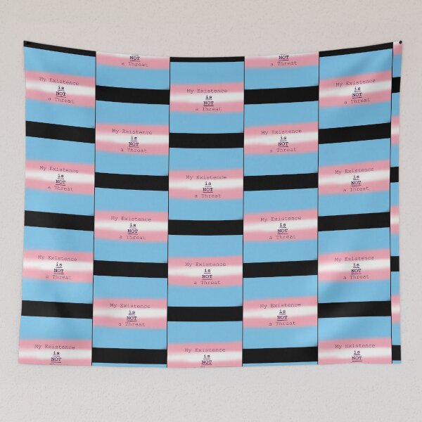 Item preview, My Existence Is Not A Threat Trans Pride designed and sold by parkid-sd.