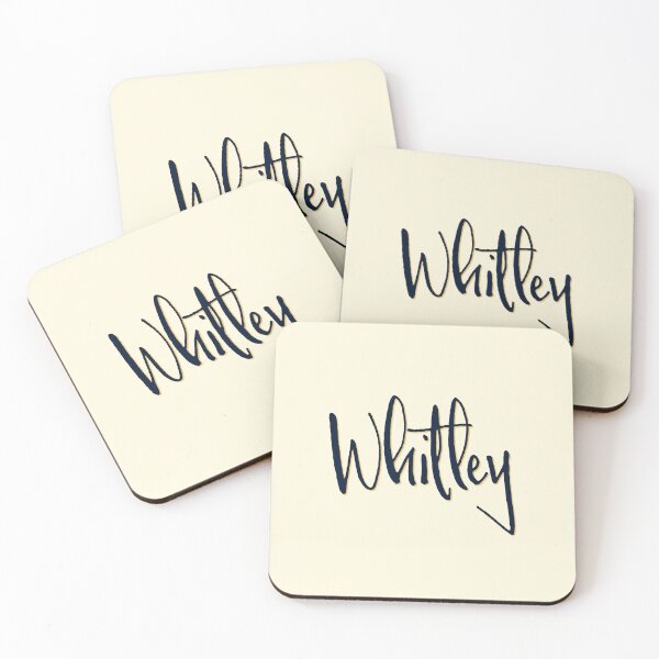 Item preview, WHITLEY personalized type design designed and sold by CharlottePlaceArt.