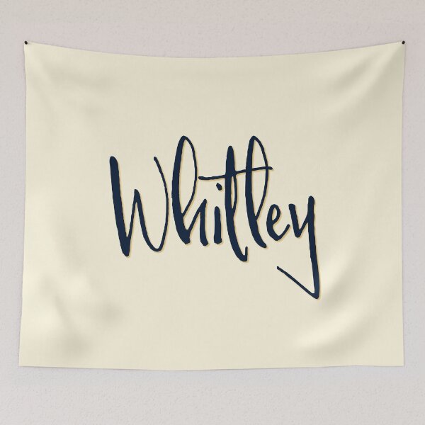 Item preview, WHITLEY personalized type design designed and sold by CharlottePlaceArt.