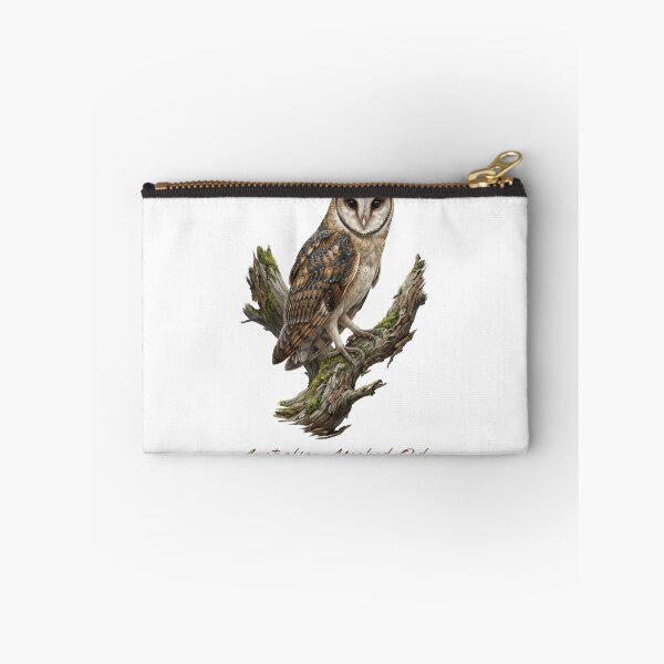 Item preview, Australian Masked Owl on Mossy Tree designed and sold by Takeda-art.