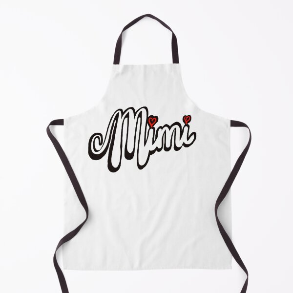 Item preview, Mimi Top 10 best personalised personalized custom name white cursive text with red love hearts designed and sold by Artonmytee.