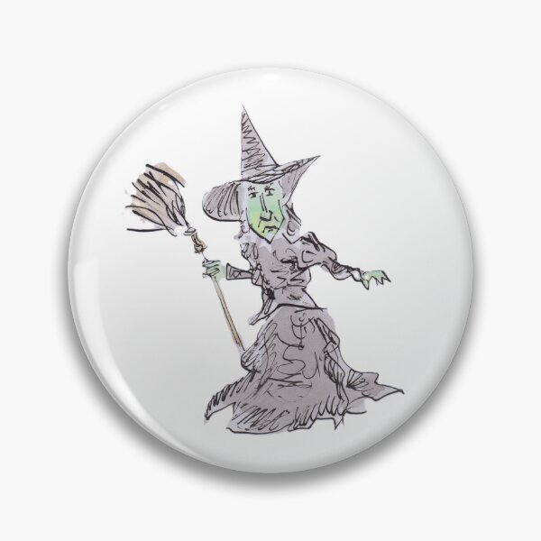 Item preview, Wizard of Oz the Wicked witch designed and sold by Inky Fingers Illustrations.
