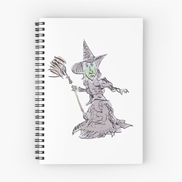 Artikelvorschau, Der Zauberer von Oz, die böse Hexe entworfen und verkauft von Inky Fingers Illustrations.