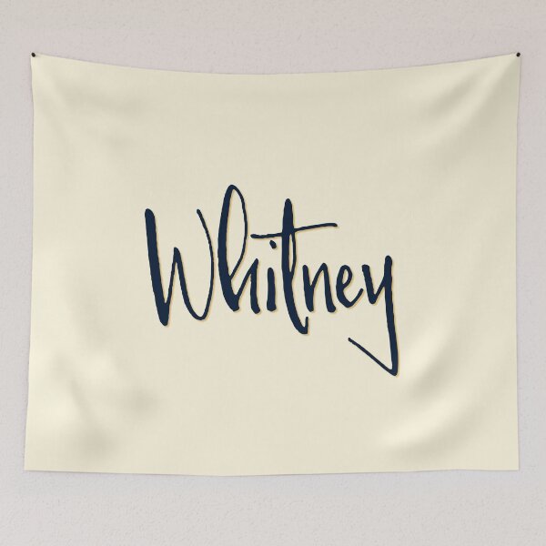 Item preview, WHITNEY personalized type design designed and sold by CharlottePlaceArt.