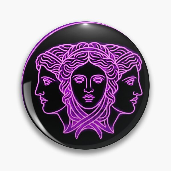 Item preview, The Triple Neon Logic Spectrum: Ultraviolet Hekate designed and sold by codex antique.