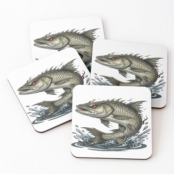 Item preview, Angry Asp Fishing - Silver River Monster Attack designed and sold by ClaussShop.