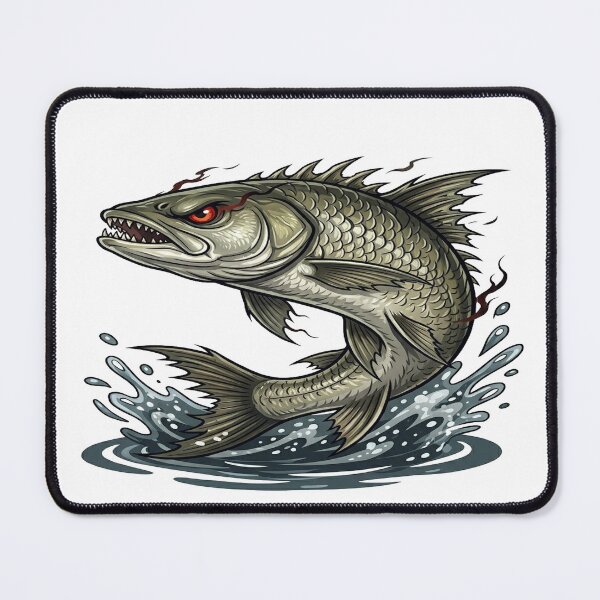 Item preview, Angry Asp Fishing - Silver River Monster Attack designed and sold by ClaussShop.