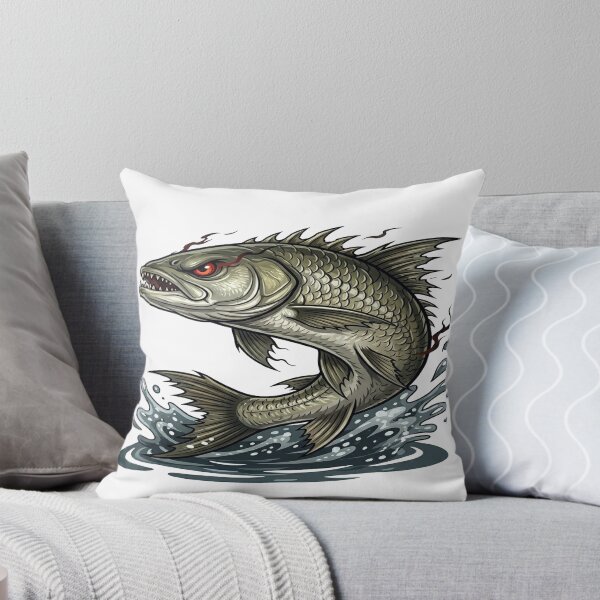 Item preview, Angry Asp Fishing - Silver River Monster Attack designed and sold by ClaussShop.