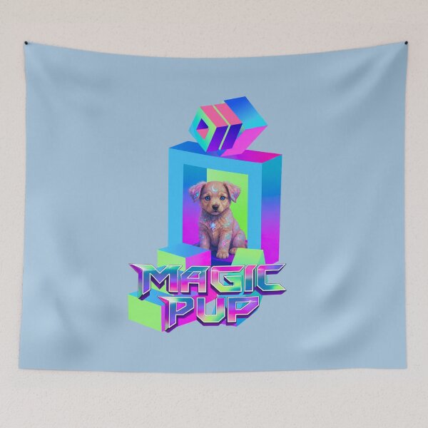 Item preview,  Magic Pup Tee designed and sold by Aimetoi.