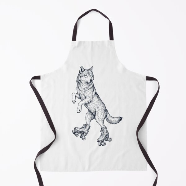 Item preview, Vintage Wolf Roller Skate Animal Lover designed and sold by TerryConnells.