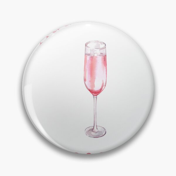 Item preview, Addicted to Rosé Funny Wine Print — Minimalist Black Pink Wall Art designed and sold by MoodsOfMine.