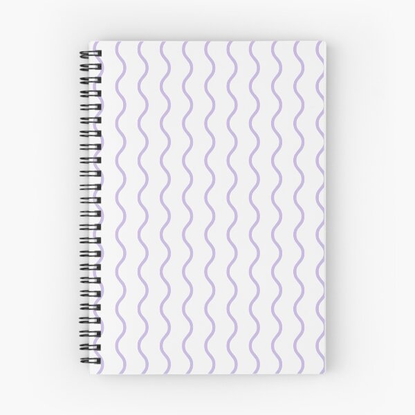 Item preview, White And Lavender Waves Pattern designed and sold by pattern-archive.