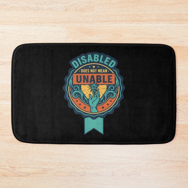 Item preview, Disability Awareness Disabled Does Not Mean Unable designed and sold by LuminOrb.