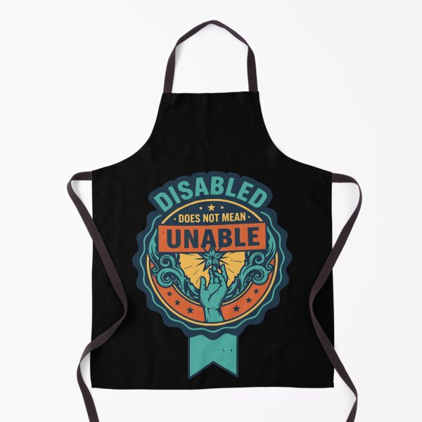 Item preview, Disability Awareness Disabled Does Not Mean Unable designed and sold by LuminOrb.