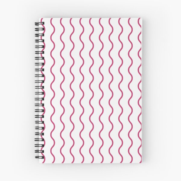 Item preview, White And Magenta Waves Pattern designed and sold by pattern-archive.