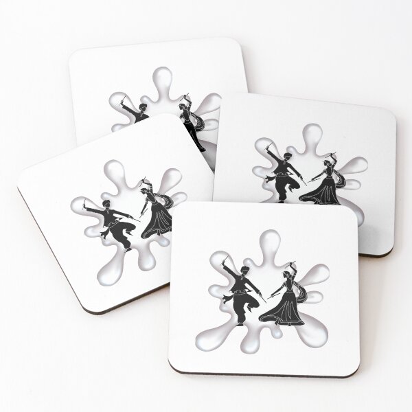 Item preview, Traditional Folk Dance Art-Cultural Couple Sihouette Design designed and sold by Palette _Vibes.