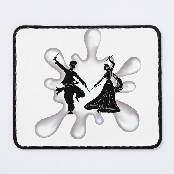 Item preview, Traditional Folk Dance Art-Cultural Couple Sihouette Design designed and sold by Palette-Vibes.