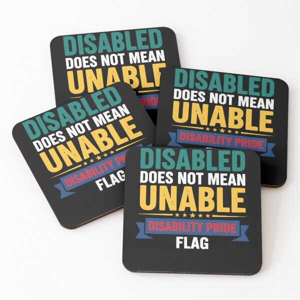 Item preview, Disability Awareness Disabled Not Unable designed and sold by LuminOrb.
