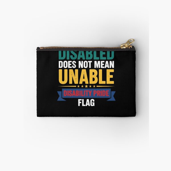 Item preview, Disability Awareness Disabled Not Unable designed and sold by LuminOrb.