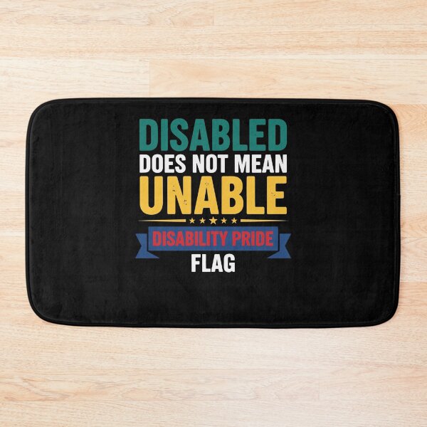 Item preview, Disability Awareness Disabled Not Unable designed and sold by LuminOrb.