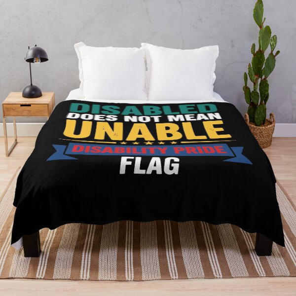 Item preview, Disability Awareness Disabled Not Unable designed and sold by LuminOrb.