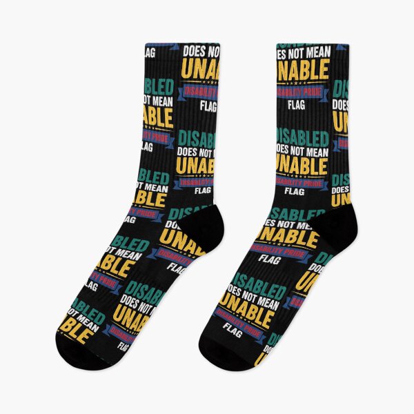 Item preview, Disability Awareness Disabled Not Unable designed and sold by LuminOrb.