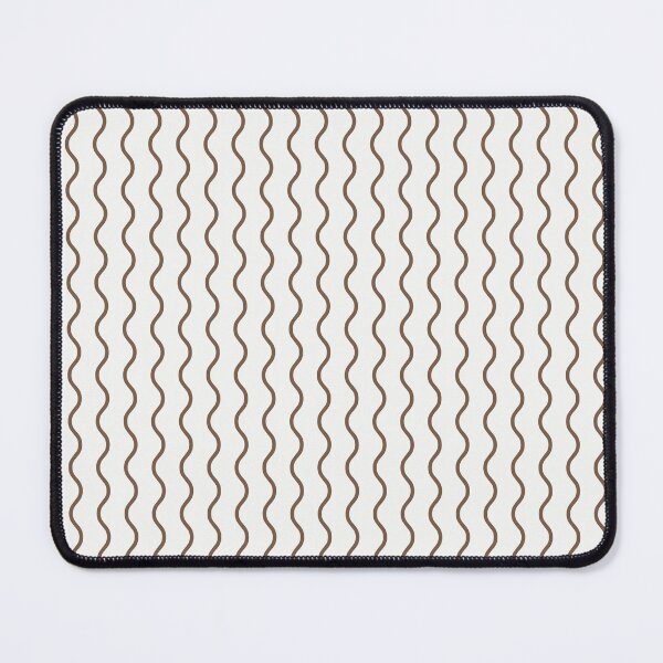 Item preview, White And Mocha Waves Pattern designed and sold by pattern-archive.