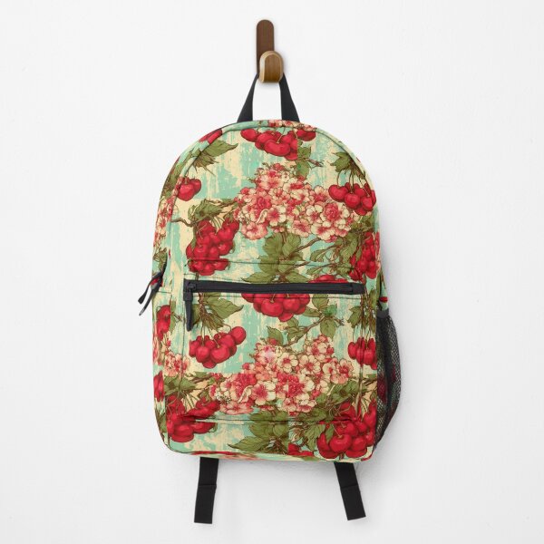 Item preview, Cherries in Aesthetic Pattern Print Design for fabrics designed and sold by Just4Sinners.