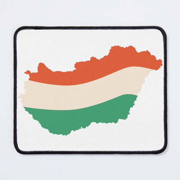 Item preview, Hungary Flag Map – Magyarország Country Shape Patriotic Design designed and sold by EmeraldeaDesign.