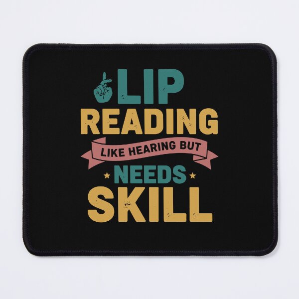 Item preview, Disability Awareness Lip Reading Like Hearing But designed and sold by LuminOrb.