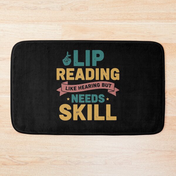 Item preview, Disability Awareness Lip Reading Like Hearing But designed and sold by LuminOrb.
