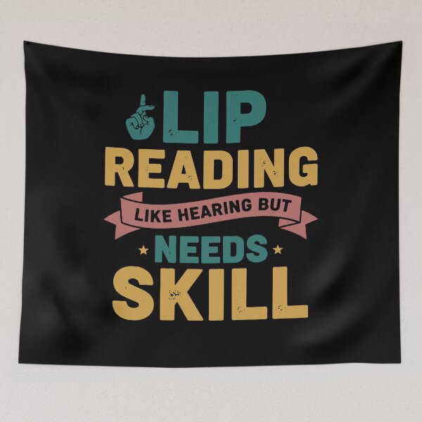 Item preview, Disability Awareness Lip Reading Like Hearing But designed and sold by LuminOrb.