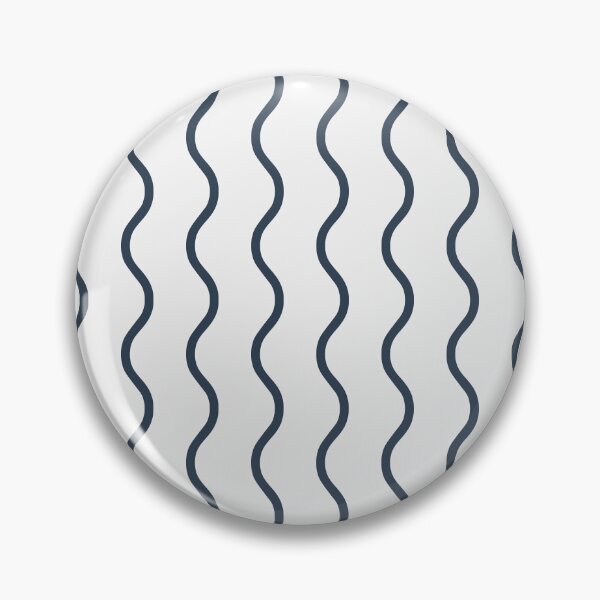 Item preview, White And Navy Waves Pattern designed and sold by pattern-archive.