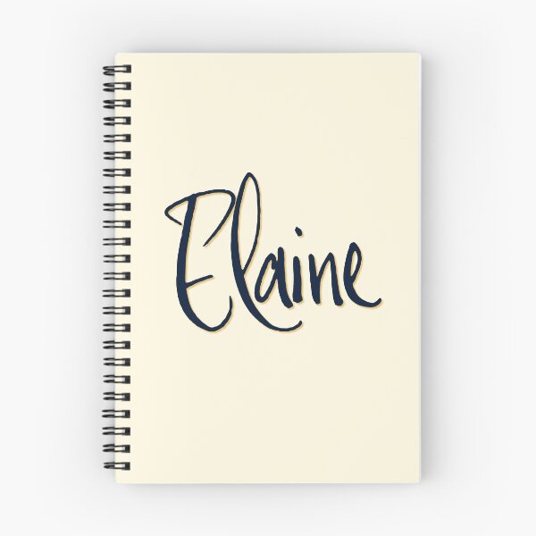 Artikelvorschau, ELAINE personalisiertes Schriftdesign entworfen und verkauft von CharlottePlaceArt.