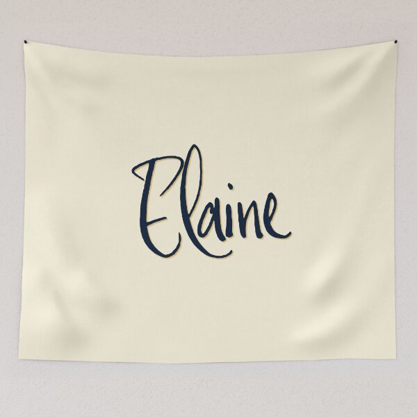 Item preview, ELAINE personalized type design designed and sold by CharlottePlaceArt.