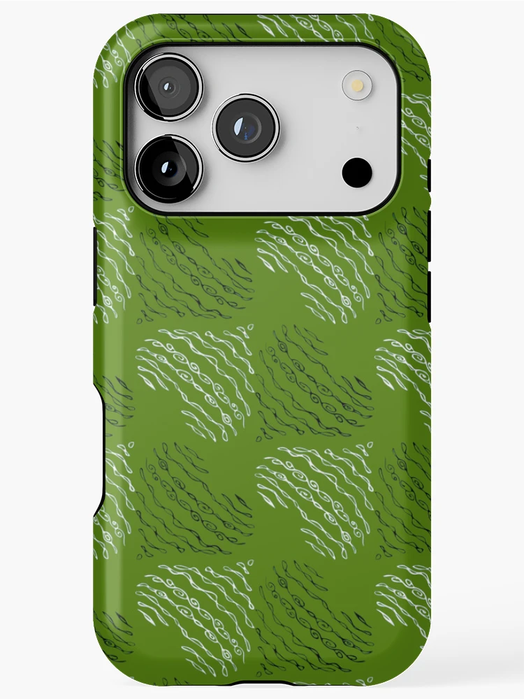 Thumbnail 1 of 4, iPhone Case, Minimal Abstract Wave Pattern designed and sold by Rangmanch.
